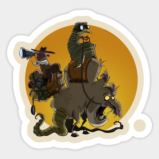 Explorers Sticker by westinchurch